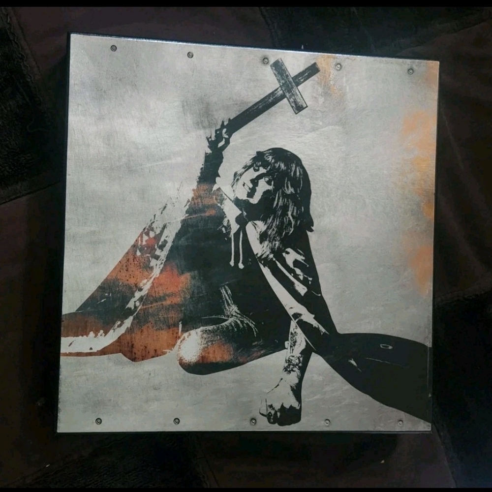 OZZY OSBOURNE VINYL COLLECTOR BOX FOR RECORD LP ALBUM STORAGE OR A STASH BOX